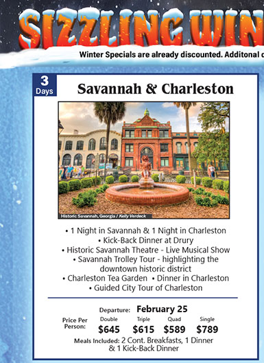 Savanna & Charleston