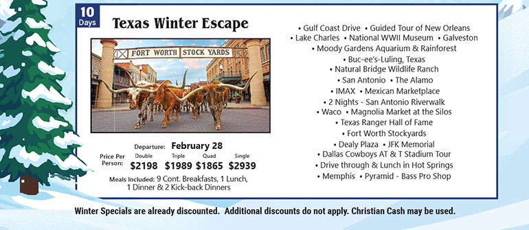 Texas Winter Escape