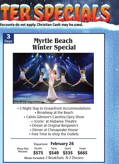 Myrtle Beach Winter Special