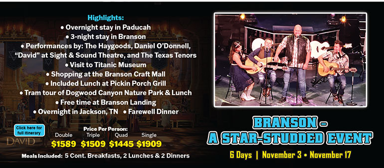 4 Exciting Branson Tours!
