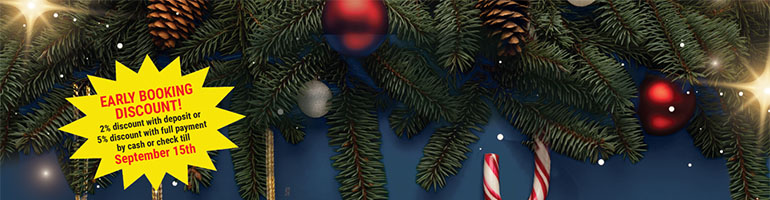 Coastal Christmas at The Founders Inn