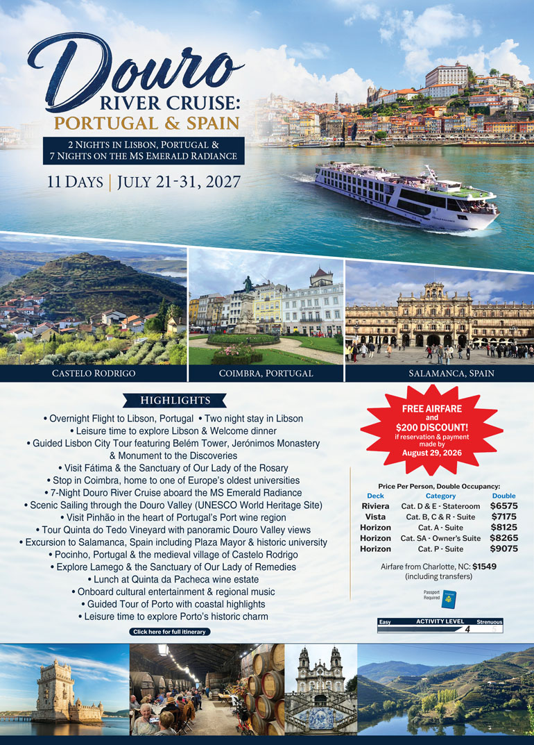 Douro River Cruise: Portugal & Spain