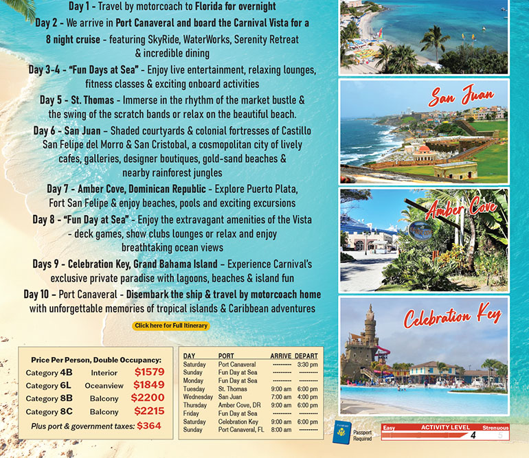Eastern Caribbean Cruise