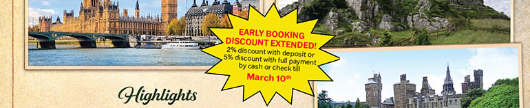 England, Ireland, Scotland & Wales