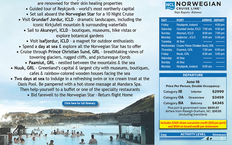 Iceland-Greenland Cruise