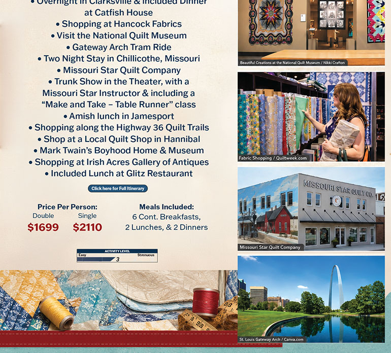 Missouri Star Quilting Adventure