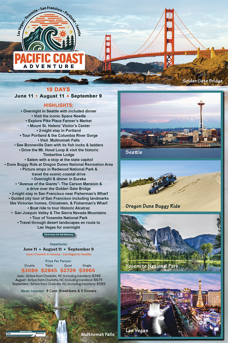 Pacific Coast Adventure