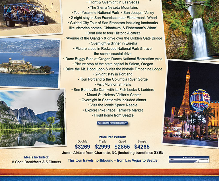 Pacific Coast Adventure