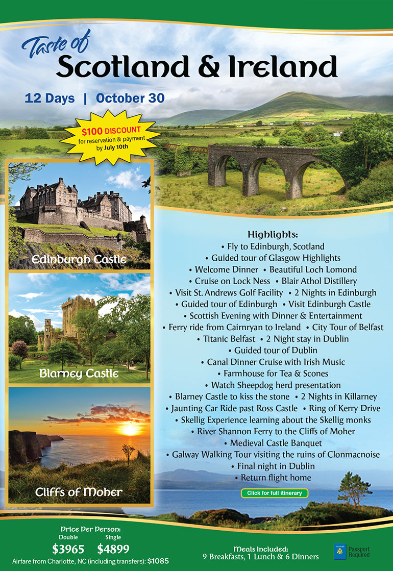 Taste of Scotland & Ireland