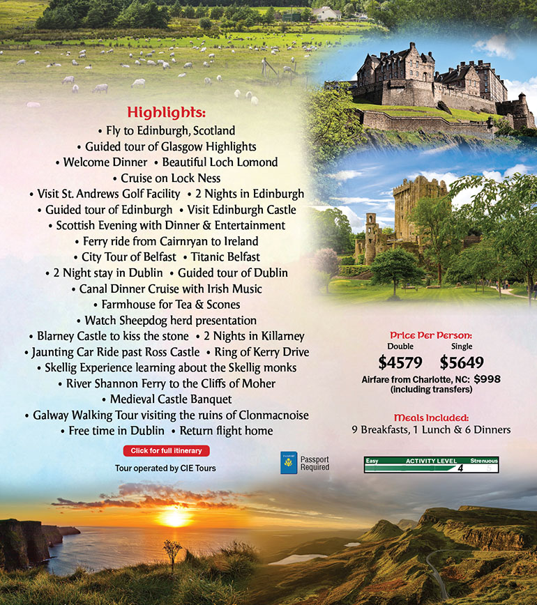 Taste of Scotland & Ireland
