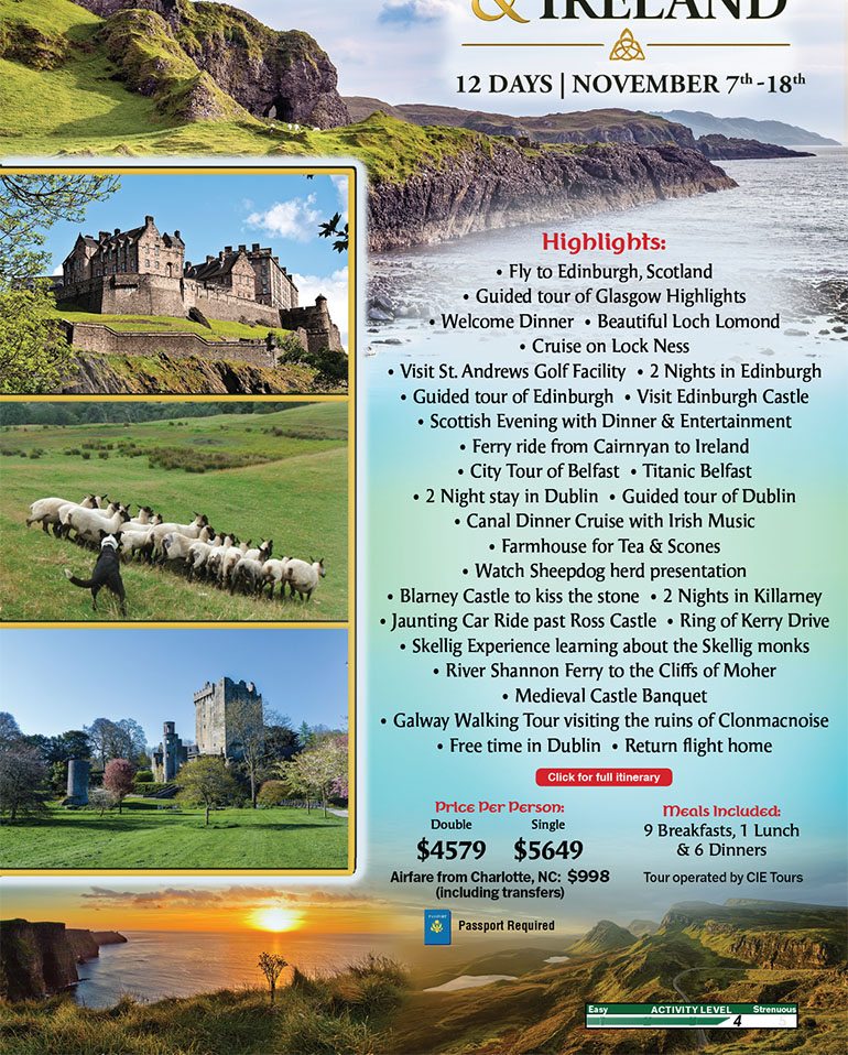 Taste of Scotland & Ireland