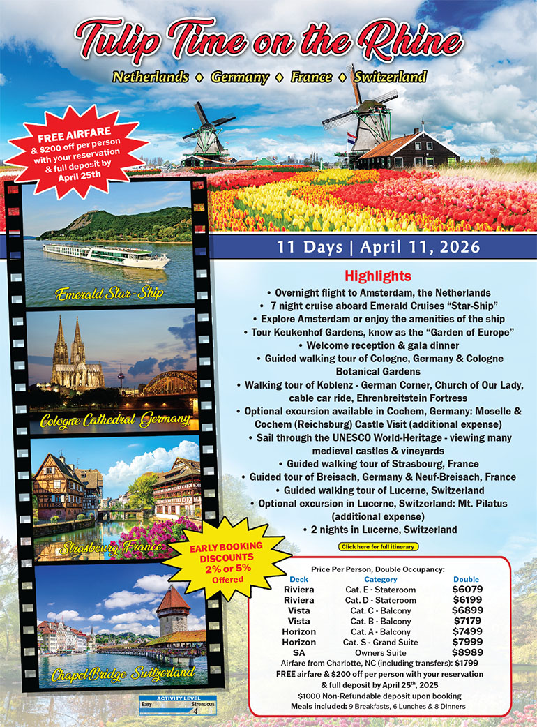 Tulip Time on the Rhine