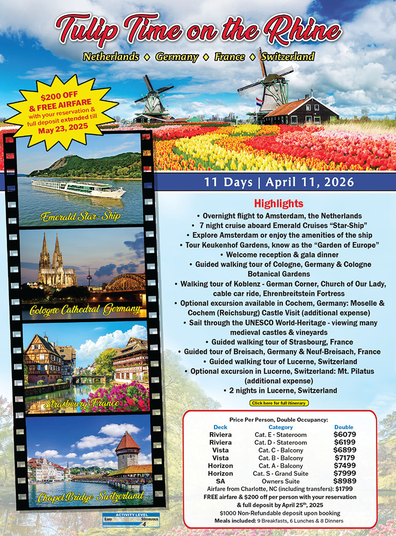 Tulip Time on the Rhine
