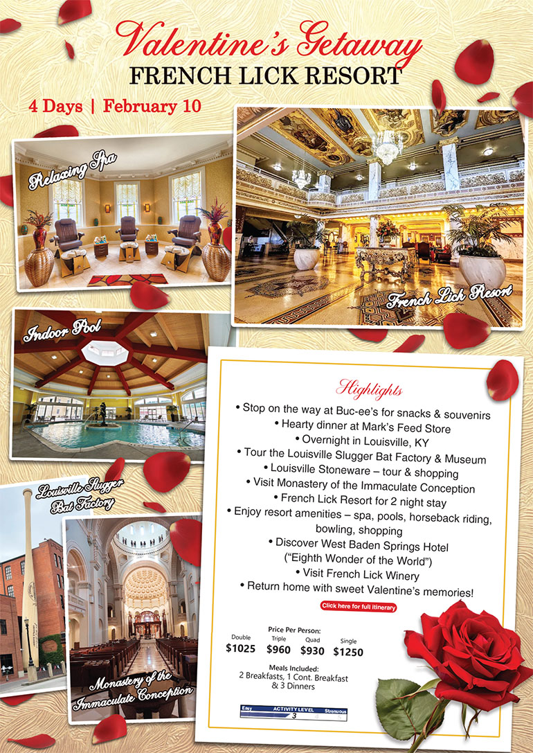 Valentines Getaway to French Lick Resort