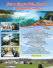 Best of Niagara Falls, Canada & the Amish Country