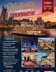 Nashville, Tennessee Showboatin’