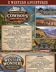 National Parks & Cowboys & Scenic Western Wonders