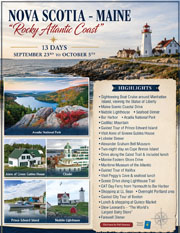 Nova Scotia-Maine “Rocky Atlantic Coast”