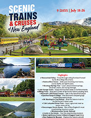 Scenic Trains and Cruises of New England