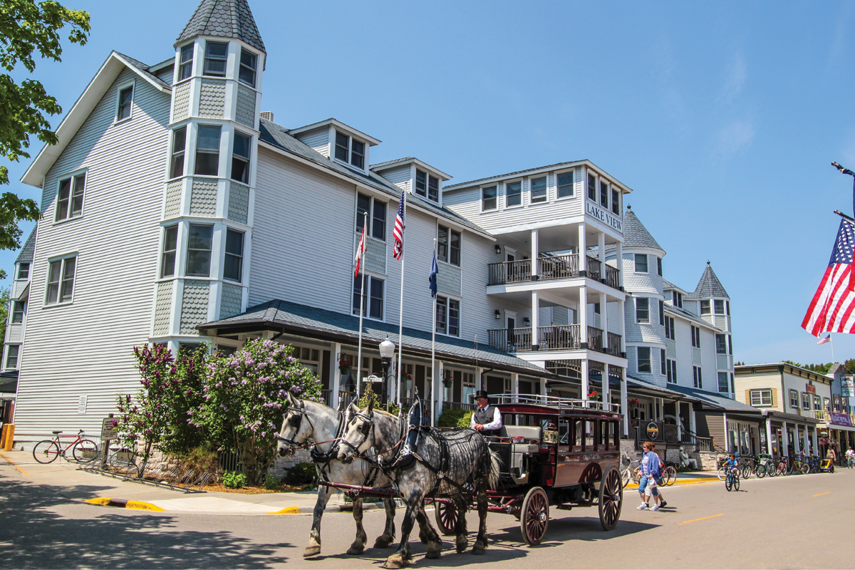 Lake View Hotel on Mackinac Island