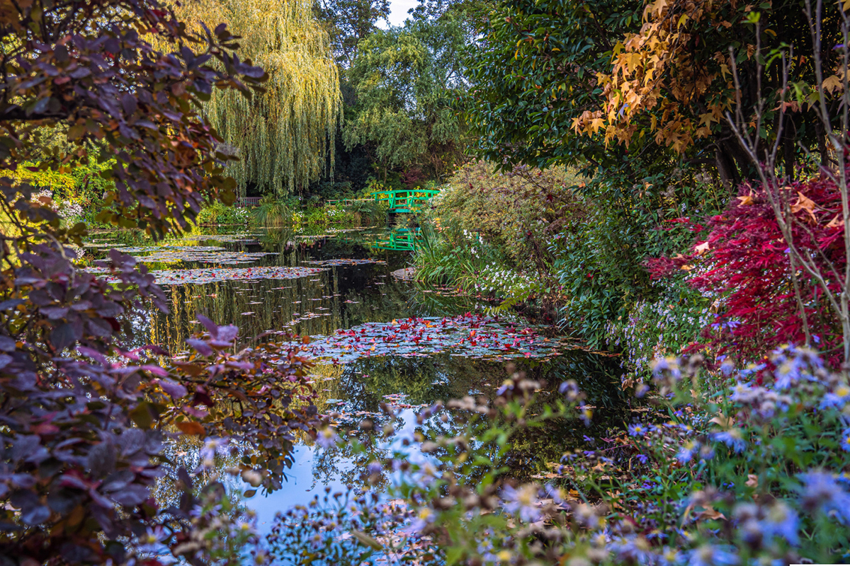 Gardens at the Claude Monet house