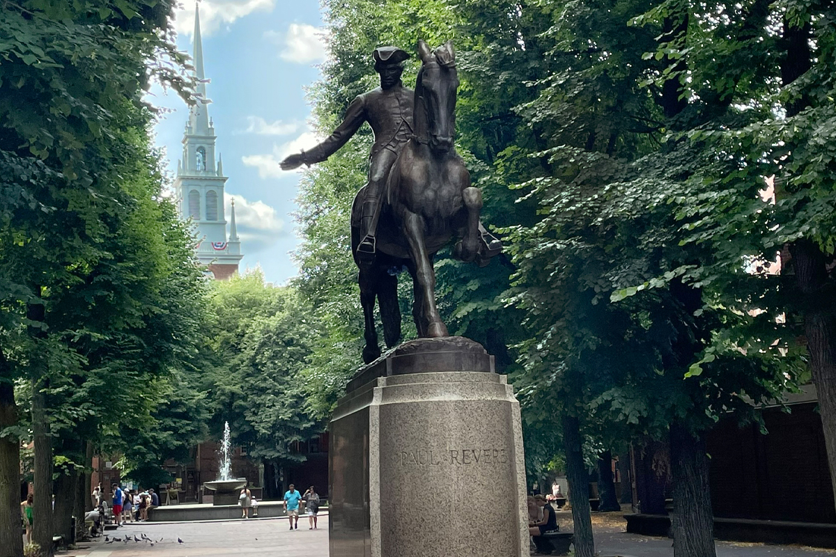 Paul Revere Statue