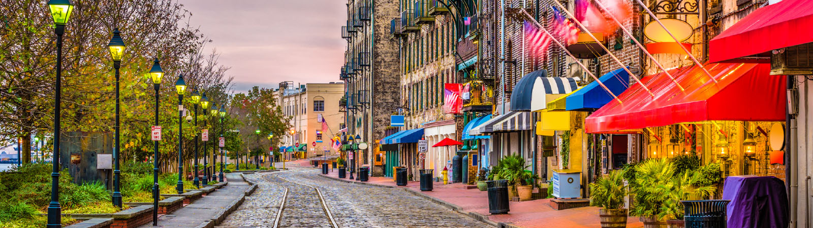Historic Downtown Savannah’s River Street