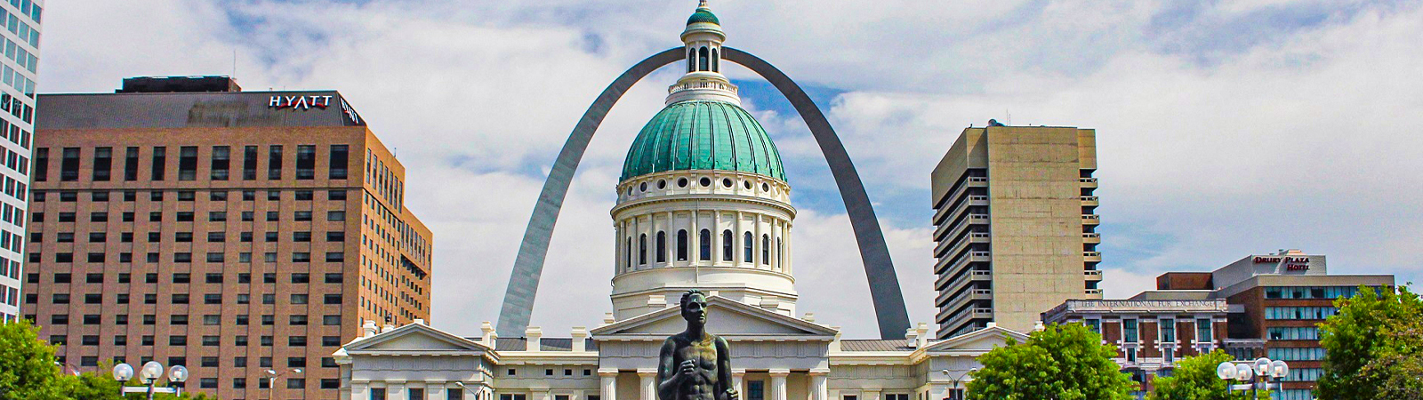 St. Louis Capitol and Arch