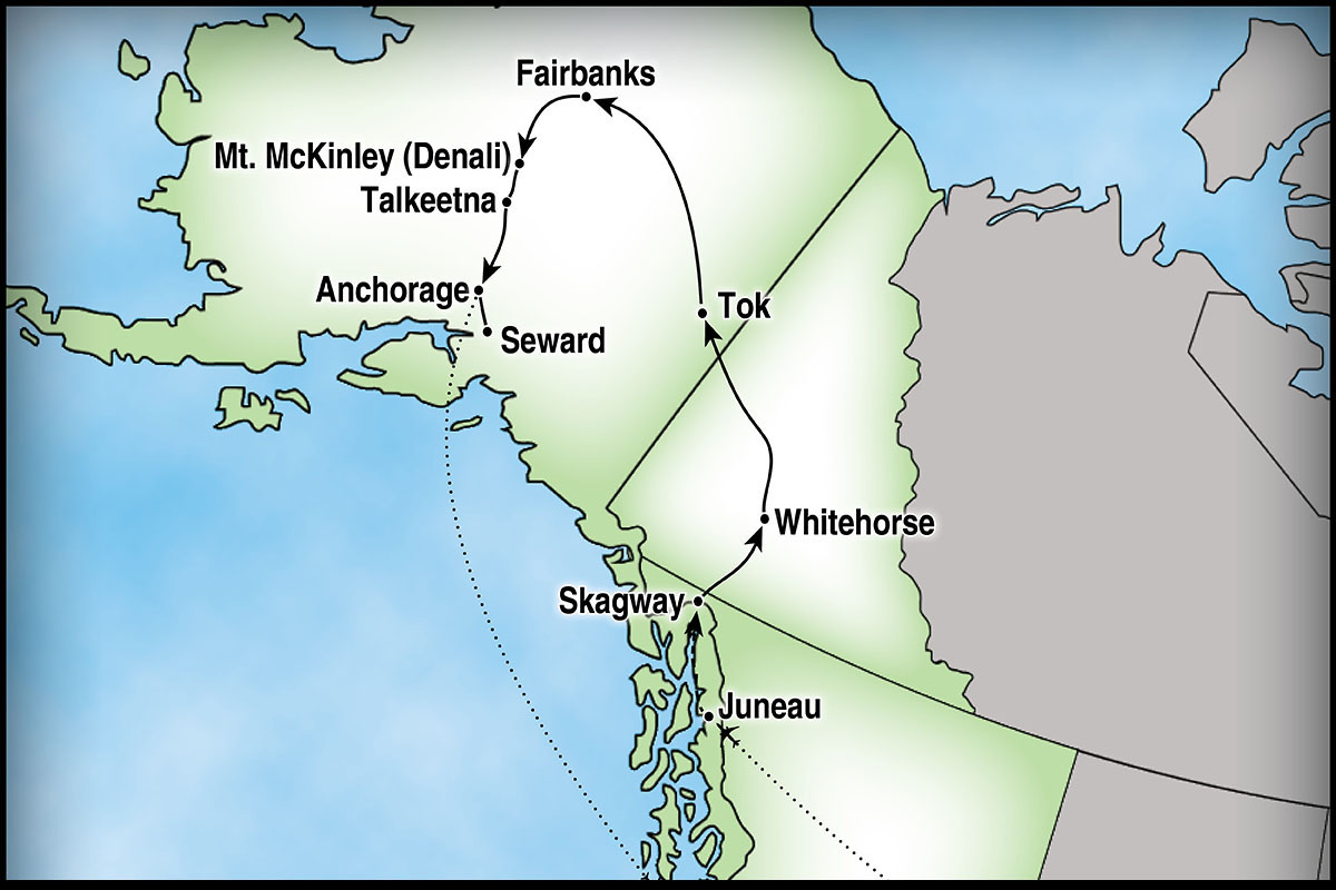 Our Destinations Map