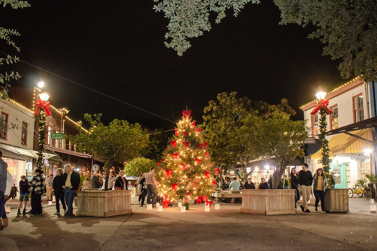 City Market at Christmas