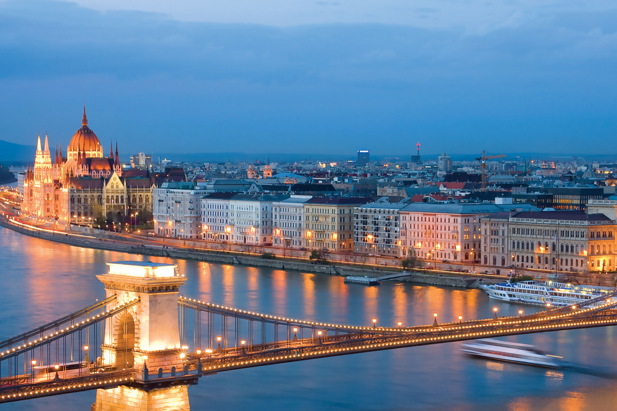 Legendary Blue Danube River