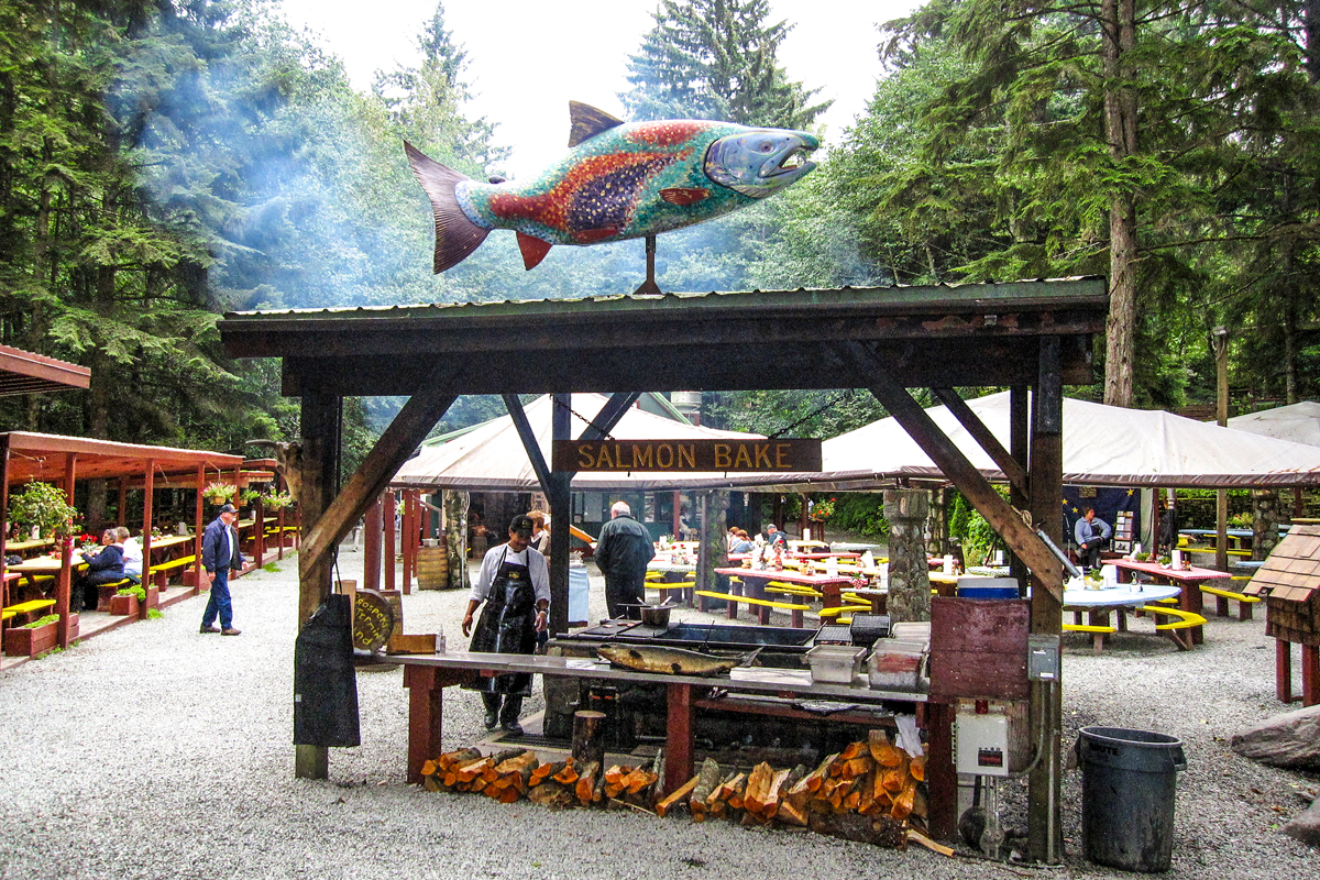 Alaska Salmon Bake