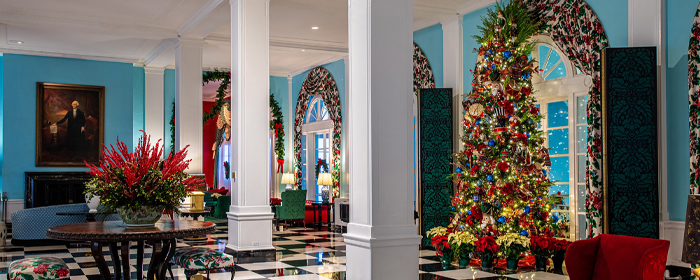 The Greenbrier at Christmas